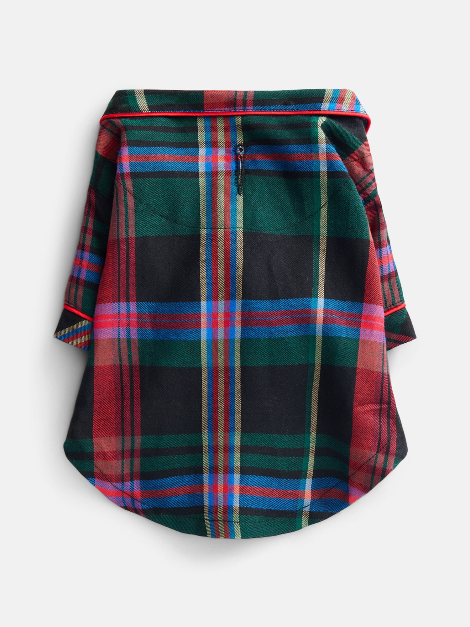 Free Assembly Matching Family Flannel Pajamas Pet PJ Shirt 1-Piece, Sizes XS-XXL