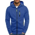 thumbnail image 2 of Ramiter Young Mens Hoodies Crewneck, Powerblend Crew, Comfortable Sweatshirts for Men Blue,M, 2 of 5