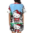 thumbnail image 3 of Lsque Sanrio Women's Short-Sleeved Pajama Set - 2 Piece Soft and Lightweight Sleepwear Set-Small, 3 of 9