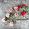 thumbnail image 6 of Simulation 3 Head Chrysanthemum 1 Piece Multi Color Choose 25.5Inch Long Simulation Flower No Wither Long Lasting Easy Placement Balcony Windowsill For Wedding Home Decoration Decor, 6 of 8