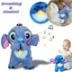 thumbnail image 4 of Peluche de oso de peluche Stitch de Disney Stitch para bebé, relajante, con música kawaii, compañero para dormir, sonido y luz, regalo para niños, 4 of 5