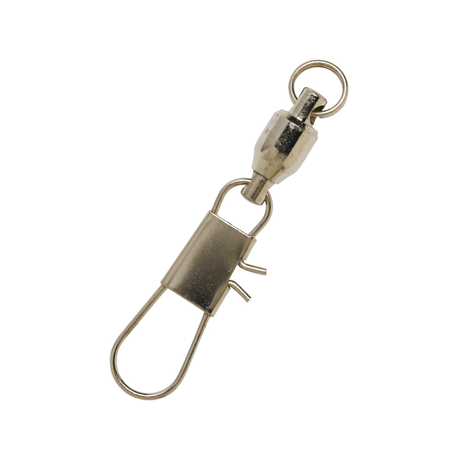 (3 pack) Eagle Claw Fishing, BBN1 Ball Bearing Interlock Swivel, Nickel, Size 1