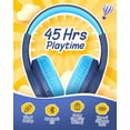 thumbnail image 3 of Auriculares Bluetooth Seenda Kids 45H Playtime Azul Oscuro, 3 of 7