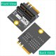 thumbnail image 2 of Adaptador M.2 NGFF Key +E/E A PCI-E 1X Tarjeta Convertidora PCI Express 1X con Cable de AlimentacióN, 2 of 5