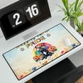 thumbnail image 3 of Wagging Tail French Bulldog Celebrates Rainbow Pride Month LGBT LGBTQ+ Desk Mat Full Keyboard Mouse Pad Dog Lover Gifts Large Mousepad - 01003, 3 of 5