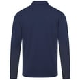 thumbnail image 3 of Men's Levelwear Navy Seattle Mariners Heron Insignia 2.0 Quarter-Zip Jacket, 3 of 3