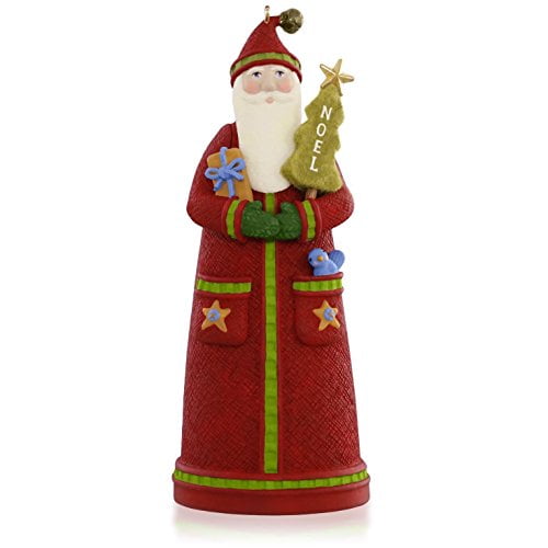 Country Santa Ornament 2015 Hallmark