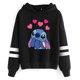thumbnail image 1 of Sudadera con capucha de dibujos animados de Disney para mujer, sudadera divertida Y2k de Lilo Stitch, Sudadera con capucha de Manga de Anime, ropa femenina, 1 of 1