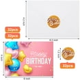 thumbnail image 2 of 32 PCS Happy Birthday Cards Bulk with Envelopes, 4x6 Assorted Birthday Cards, 2 of 7