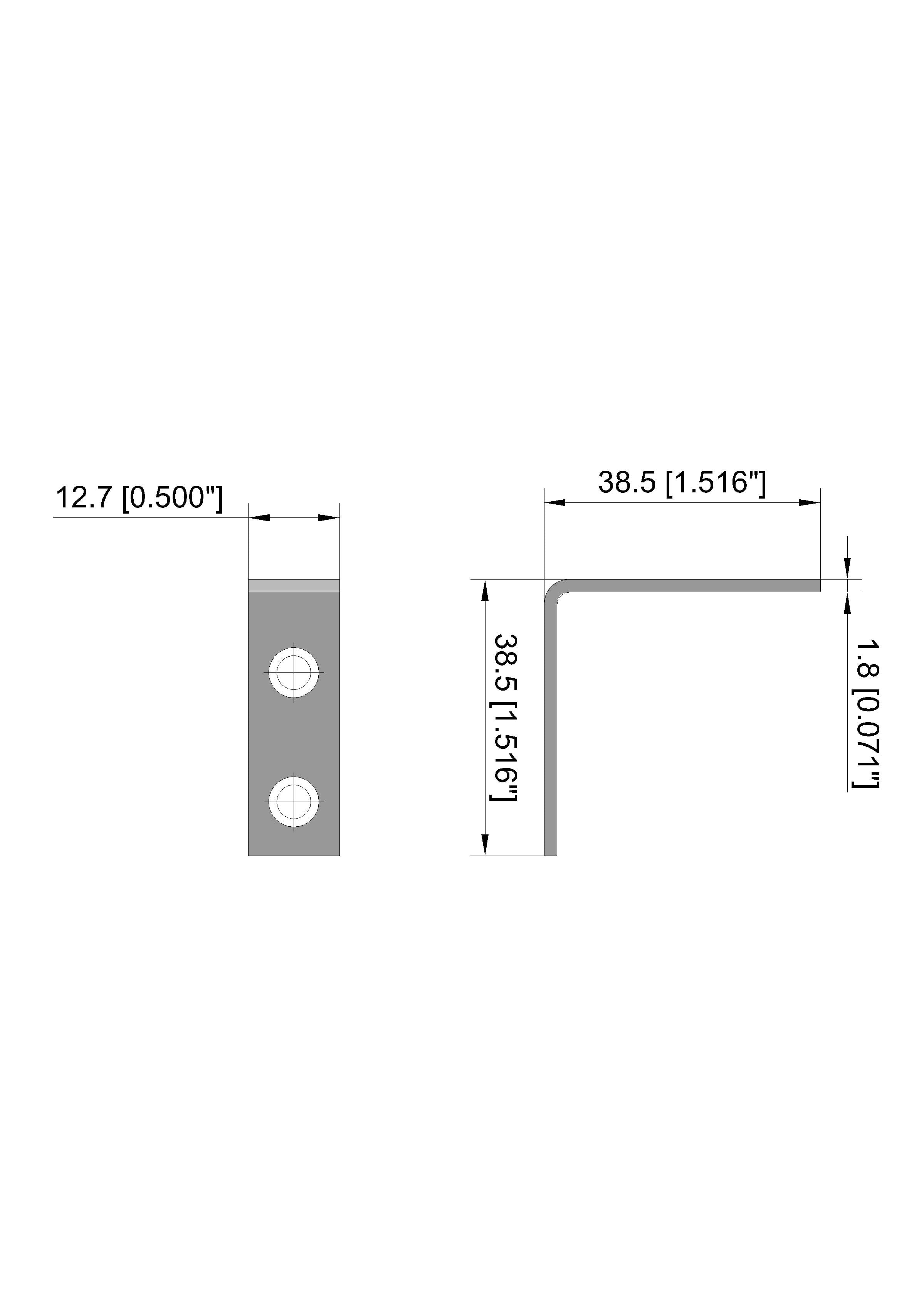 (3 pack) Hyper Tough 1-1/2 x 1-1/2 inch Corner Brace, Steel, Zinc Plated (4 Pack), mounting hardware included
