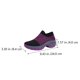 thumbnail image 5 of 1 par de zapatos deportivos de suela gruesa para mujer, zapatos con colchón de aire, zapatos transpirables, 5 of 5