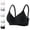 18/ Black, variant on Seamless Bras for Women Push Up No Underwire Adjustable Bralettes Support Lifting Breathable Underwea Bra Dark Gray 34