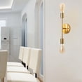 thumbnail image 4 of Lámpara de Pared de Doble Cabezal, Horizontal, Vertical, Moderno, Simple, Accesorio de Iluminación, Fácil Instalación para Cocina, , Rest dorado Salvador Dali Apliques de pared, 4 of 9