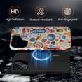 thumbnail image 5 of Punmada for iPhone 14 Plus Compatible with Magsafe Full Body Protective Glossy Case, For Girl Boy Shockproof Magnetic Charge Esthetics Pattern European Italian Summer Beach Collage, 5 of 7