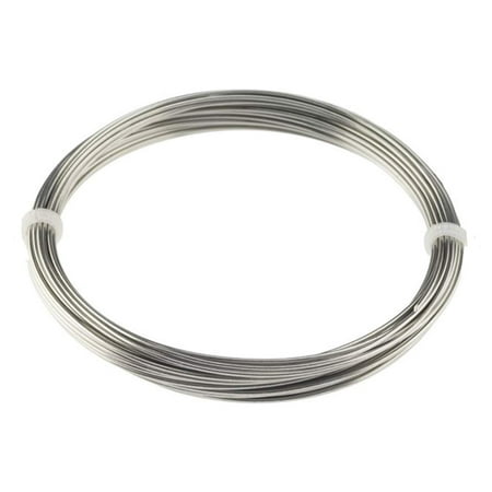 

Rebound Bendable Mirror-Like Stainless Steel Wire - 0.022 Diameter - 1/4 lb Coil - 190 ft