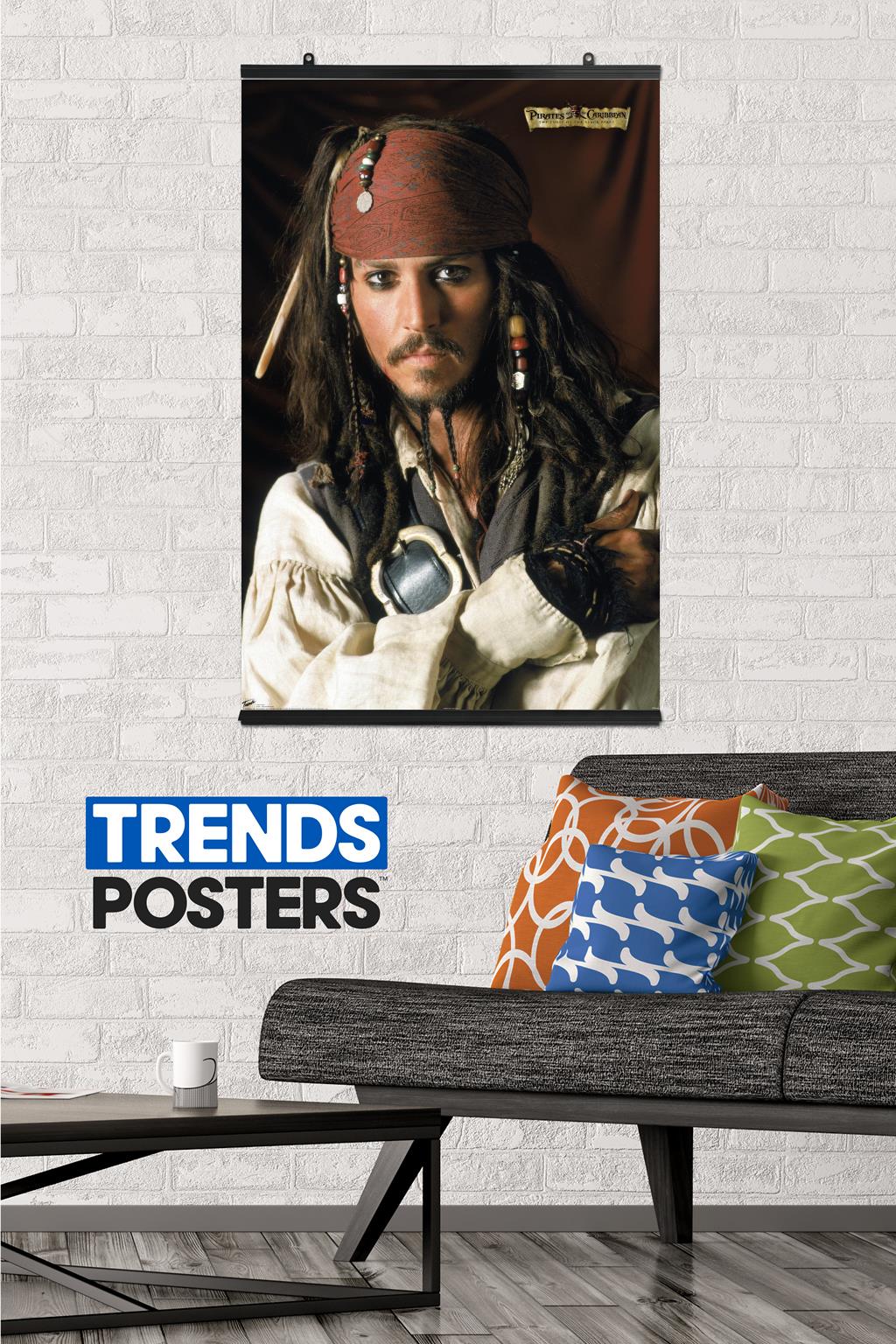 Disney Pirates: Black Pearl - Johnny Depp Portrait Wall Poster, 22.375" x 34" - image 2 of 2