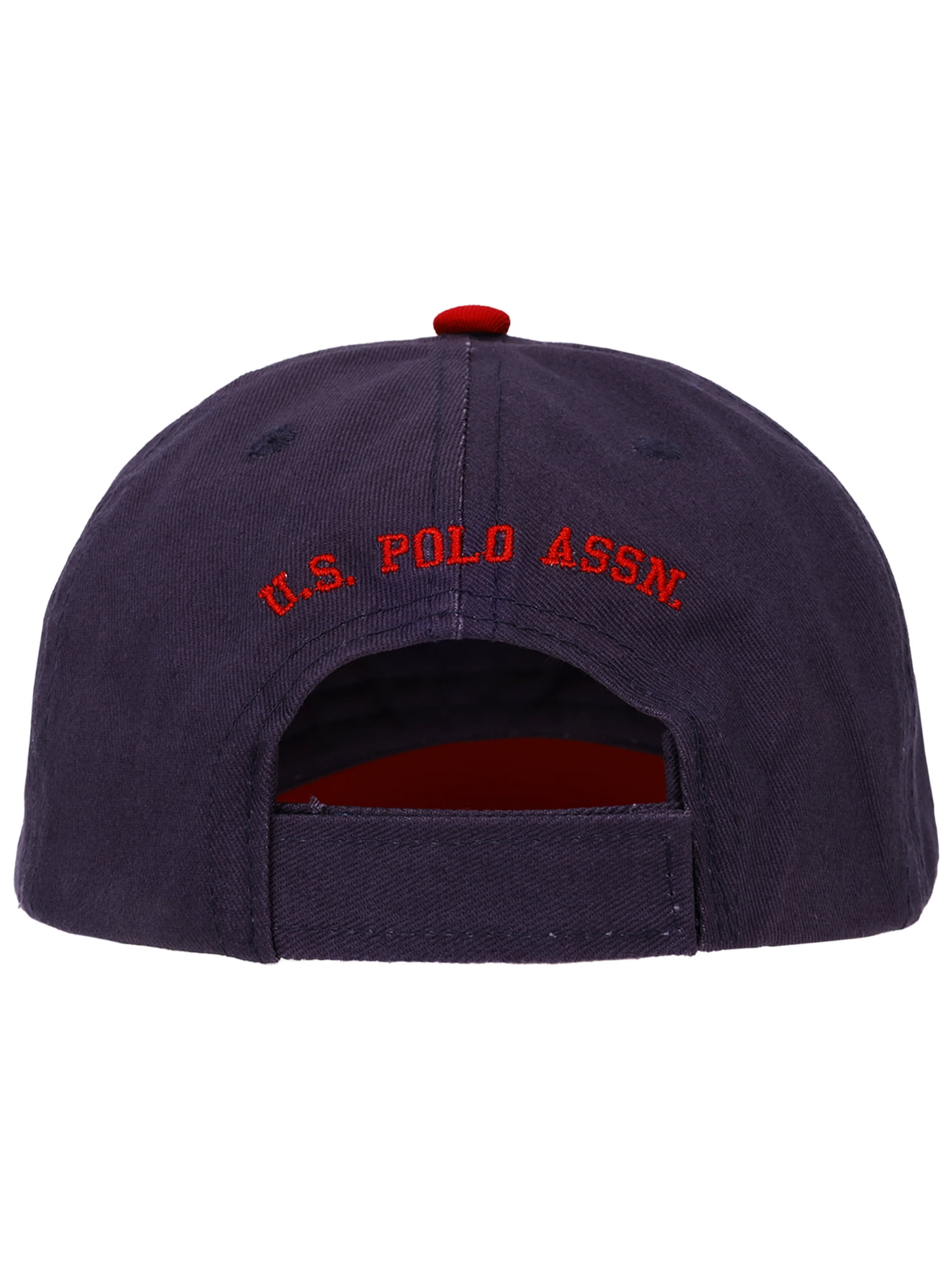 U.S. Polo Assn. Boys' Double Horseman Cotton Twill Hat, OSFM