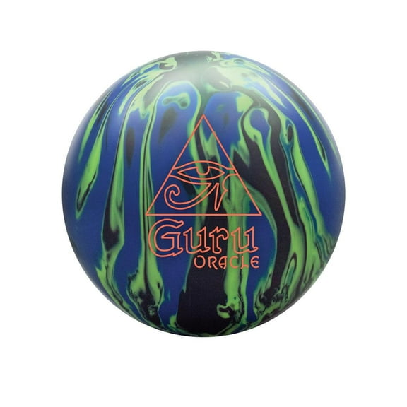 Radical Guru Oracle Bowling Ball - Black/Yellow/Blue 15lbs