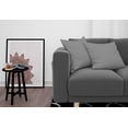 thumbnail image 3 of Ambesonne Geometric Throw Pillow Cover 2 Pack, Black and White Zigzags, 16", Black and White, 3 of 5