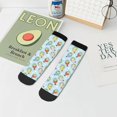 thumbnail image 7 of Naloa Frog In Mermaid Ankle Socks for Women Non Slip Socks No Show Socks Classic Low Cut Casual Socks Casual Socks, 7 of 7