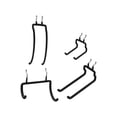 thumbnail image 1 of 4 Pcs Kit de Support de Perceuse à Panneau Perforé, Crochets d'Outils de Panneau Perforé, 1 of 9