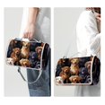thumbnail image 3 of Dog Paw Print Canvas Beach Blanket Picnic Mat - Waterproof and Sandproof Outdoor Camping Mat with Carry Bag - Large Size for Beach, Picnics, and Travel - Durable and Easy to Clean - 200x150cm, 3 of 6