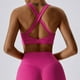 thumbnail image 2 of Correa cruzada para el hombro, sujetador de Yoga con almohadilla para el pecho, Sujetador deportivo para correr, Top de gimnasio para mujer,, 2 of 5