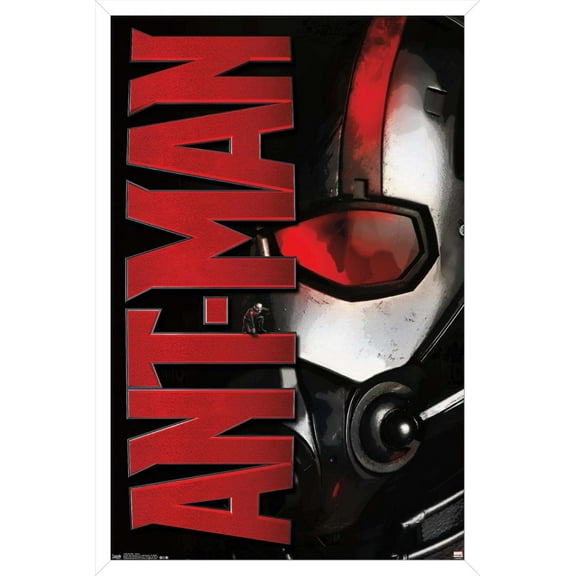 Marvel Cinematic Universe - Ant-Man - Helmet Wall Poster, 14.725" x 22.375", Framed