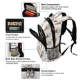 thumbnail image 5 of FORMRS Kids School Backpack Elementary Student Unisex Travel Bookbag with Reflective Stripes, Cartoon Ice Cream Pattern, 5 of 7