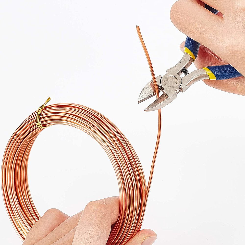 Tree Training Aluminium Wire 9 Rolls (Total 295 Feet) 3 Colors Bonsai Plant Training Wire 1/1.5/2mm Training Wire with Bonsai Wire Cutter for Holding Bonsai Branches DIY Mixed Color