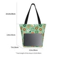 thumbnail image 3 of Fotbe Christmas Donuts Bolsa de Playa con Estampado, Bolsa de Hombro, Bolsa de Mano Espaciosa, Bolsa de Viaje Ligera, Bolsa de Compras Versátil, 3 of 6