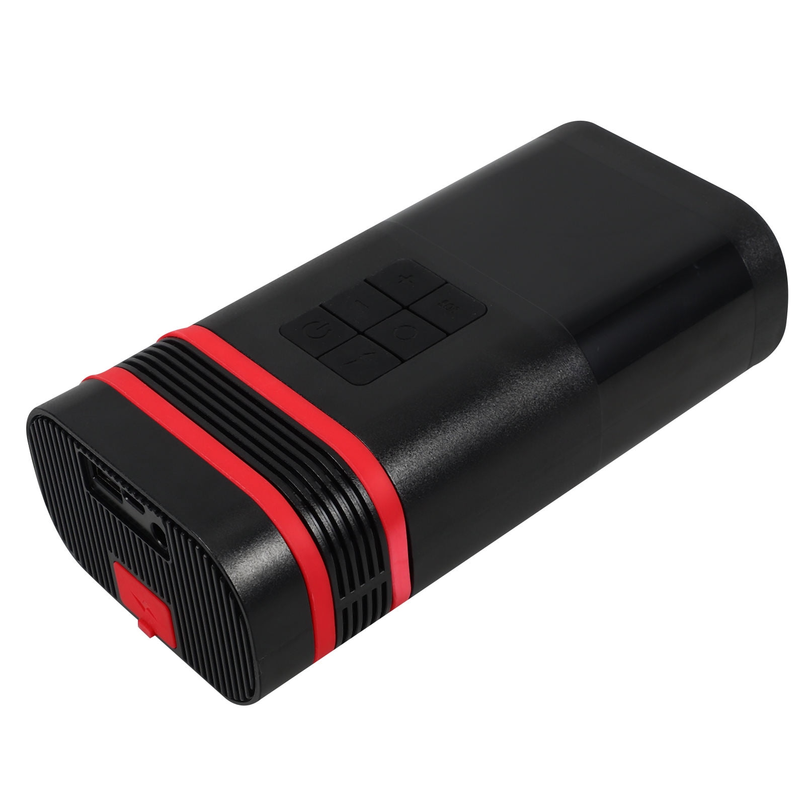 SWETRACE 1Set Portable Car Jump Starter with Tire Inflator and Emergency Flashlight for Vehicle Use Black