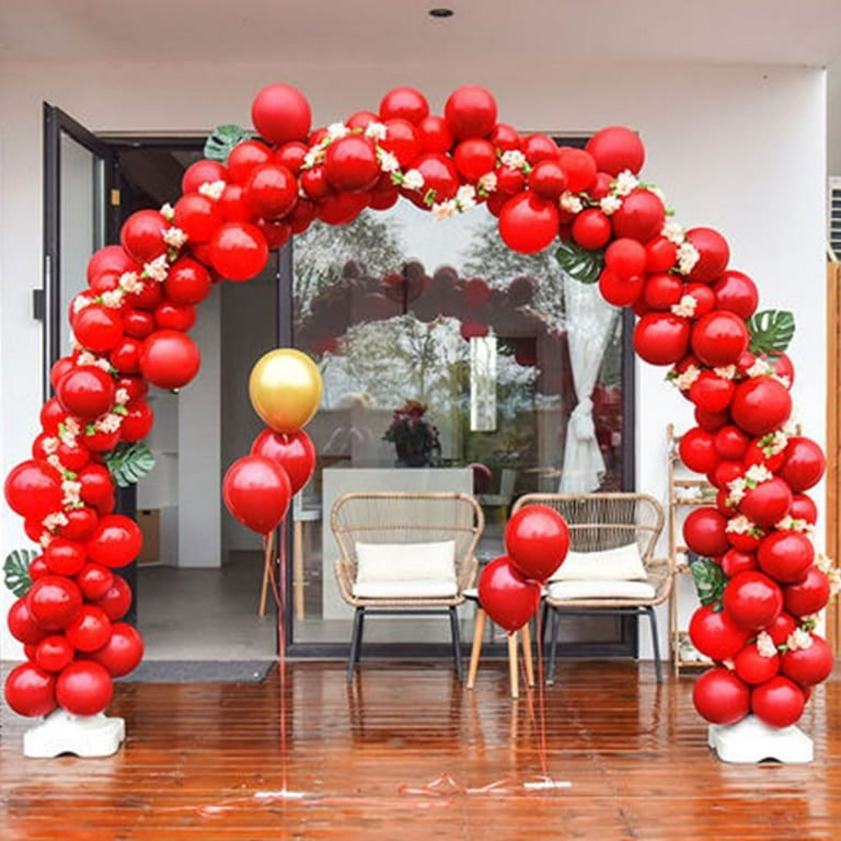 201 PCS Balloon Arch Kit and Balloon Pump,Adjustable Balloon Arch with  120PCS Balloons, Water Bases, Balloon Clips, Knotter for Wedding Baby  Shower