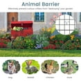 thumbnail image 5 of Topbuy 5 Panels 39 in(H) x 14.5ft(L) Decorative Garden Fence Rustproof Metal Wire Border Animal Barrier No Dig Defense Fence, 5 of 7