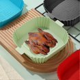 thumbnail image 3 of Silicone Baking Tray Air Fryer Silicone Tray Mat Kitchenware Silicone Baking Tray Mat, 3 of 5