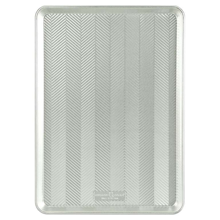 Nordic Ware Prism Big Baking Sheet, Natural Aluminum, 21 X 15 X