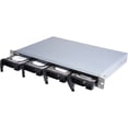 thumbnail image 3 of QNAP TL-R400S Drive Enclosure SATA/600 - Mini-SAS Host Interface - 1U Rack-mountable - 4 x HDD Supported - 4 x SSD Supported - 4 x Total Bay - 4 x 2.5"/3.5" Bay, 3 of 10