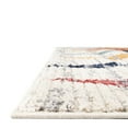 thumbnail image 5 of Unique Loom Tagine Collection Area Rug - Hafida (2' x 10' Runner Ivory/Black), 5 of 6