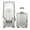 Clear, variant on Luggage Protector Suitcase Cover Clear Suitcase Cover Protectors Luggage Cover Water Proof For Wheeled Home Textile Storage Easy To Use