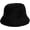 Black, variant on Bucket Hats for Women Black Lattice Autumn Winter Pearl Belt Bucket Cap Fluffy Soft Warm Casual Fisherman Hat