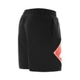 thumbnail image 3 of Men's New Era Black Chicago White Sox Color Pack Knit Shorts, 3 of 3