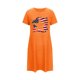 thumbnail image 5 of Camisón corto de talla grande para mujer, camisón de manga corta con estampado de pecho a la moda, camisón para mujer, 5 of 7