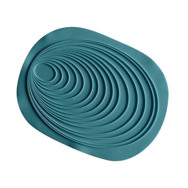 Suministros de cocina, manteles individuales, mantel individual, tapete para comer, tapete ovalado para mesa, tapete para tazón, juego de tazas gruesas antideslizantes con aislamiento térmico, tapete