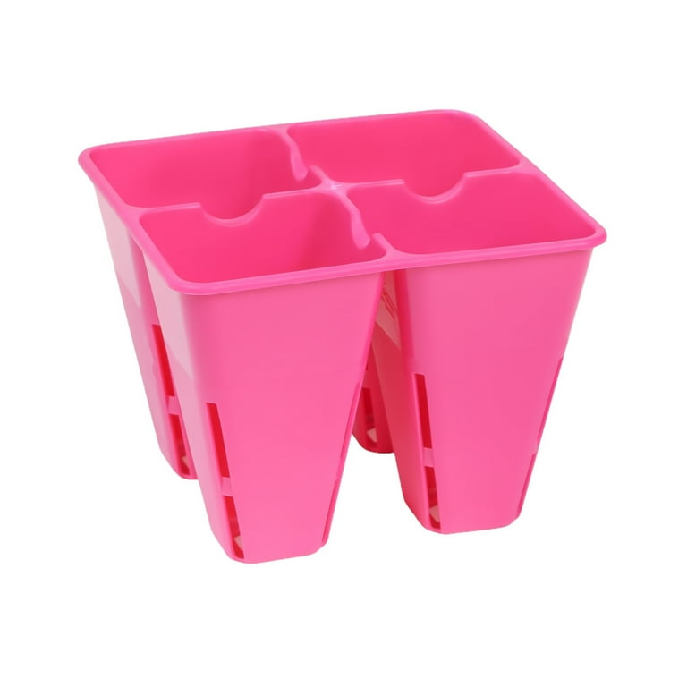 Sunpack 4 Cell Plug Tray Insert Magenta - Image 3