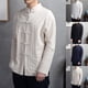 thumbnail image 5 of Men Chinese Traditional Kung Fu Tai Chi Coat Tang Suit Uniform Jacket Clothing, 5 of 8