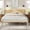 Natural, variant on Wood Platform Bed Twin Size with Headboard, Modern Bed Frame with Underneath Storage, Wood Slats, Sturdy Support and No Box Spring Needed, Oak