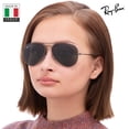 thumbnail image 7 of Ray-Ban RB3025 AVIATOR CLASSIC POLARIZED Pilot Shaped Sunglasses for Men & Women - Includes Official Rayban Eyewear Kit - Ideal Formal & Casual Wear Sunglasses - G-15 Green Lens, 7 of 7