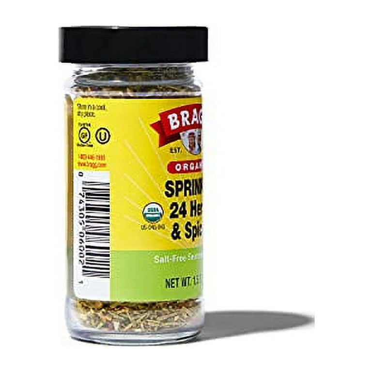 Bragg 24 Herbs & Spices Seasoning, Sprinkle, Organic - 1.5 oz