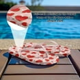 thumbnail image 4 of POLERO Heart-shaped Watermelon Flip Flops for Women Non-Slip Rubber Sole Comfortable Thong Sandals, 4 of 7