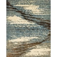thumbnail image 1 of Ahgly Company Machine Washable Indoor Rectangle Abstract Sage Green Area Rugs, 5' x 8', 1 of 7